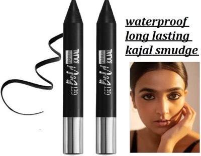 Libline l Long Lasting, Smudge Proof Velvet Finish Kajal(BLACK, 12 g)