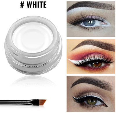 THTC Long Lasting | Pigmented | Water Resistent eyeliner(white, 5 g)