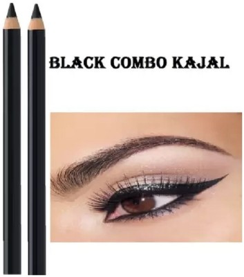 Wonholli Perfect Look Waterproof Pencil Kajal(BLACK, 4 g)