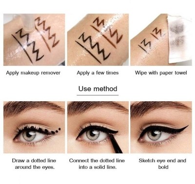 Herrlich Eyeliner Black Gel Eye Liner Women Brown(MULTI- COLOR, 6 g)