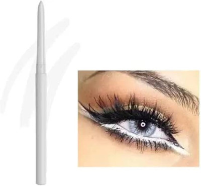 SEUNG WATERPROOF SMUDGE PROOF CRAYON WHITE KAJAL(WHITE, 1.5 g)