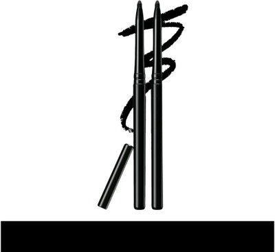 DARYUE Smudge & Waterproof Single Stroke Matte Finish Pencil Kajal(Black, 4 g)