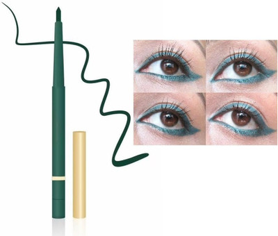 GFSU GREEN COLOR SHIMMER CRAYON KAJAL(GREEN, 1.5 ml)