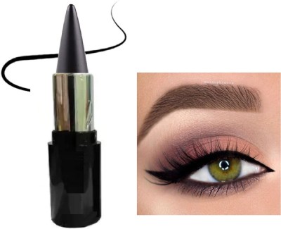 Latixmat Smudge - Proof Waterproof Professional Long-lasting Kajal(BLACK, 6 g)