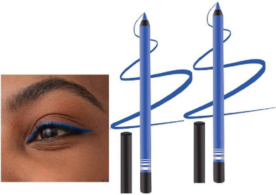 DARVING COMBO NEW SHIMMER CRAYON KAJAL BLUE COLOR(BLUE, 3 g)