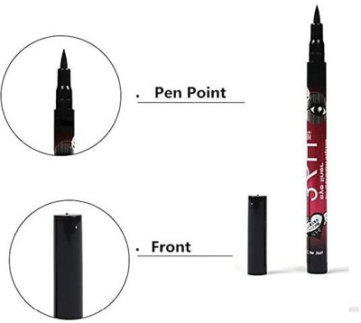 Quitzel Long Lasting Smudge Proof Sketch Pen Eyeliner for Women(black, 4.7 g)
