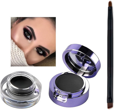 GFSU - GO FOR SOMETHING UNIQUE Waterproof Gel Eyeliner Kajal With Dual End Professional(Black, 4 g)