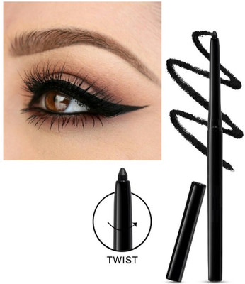Aylily BLACK COLOR CRAYON BEST WATERPROOF FORMULA(BLACK, 1.2 g)