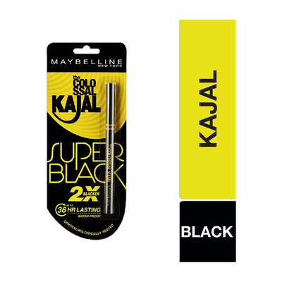 MAYBELLINE NEW YORK Colossal Kajal(Super Black, 0.35 g)