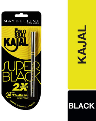 MAYBELLINE NEW YORK Colossal Kajal(Super Black, 0.35 g)