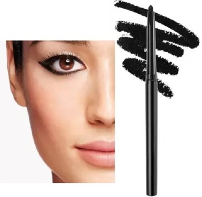 AMOSFIA Smudgeproof Intense Hydrating Kajal+Eyeliner(BOLD BLACK, 2 g)