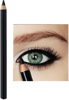 Latixmat MATTE FINISH EYE PENCIL KAJAL(BLACK, 2 g)