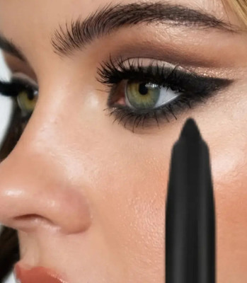 tanvi27 Smooth Stroke Application Smudge Proof black kajal(JET BLACK, 0.35 g)