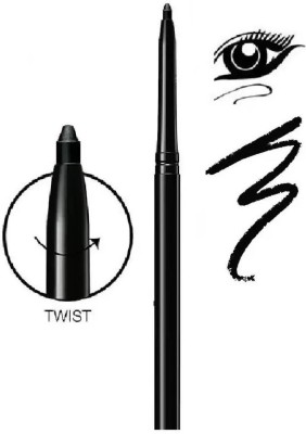 Yuency MATTE FINISH CRAYON WATER PROOF & LONG WEAR KAJAL(black, 2 g)