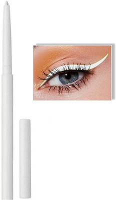 Luster Shine CRAYON WHITE COLOR MATTE FINISH KAJAL PENCIL(white, 2 g)