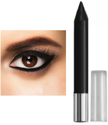 Latixmat Long last Waterproof Smudge-Proof Kajal(black, 1.5 g)