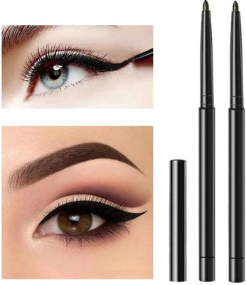 Yuency 24H Long Wearing Smudgeproof & Waterproof Crayon Kajal(black, 4 g)