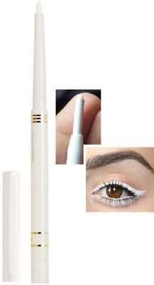 REIMICHI Multi purpose white Crayon kajal/eyeliner smudge proof & waterproof(white, 2 g)