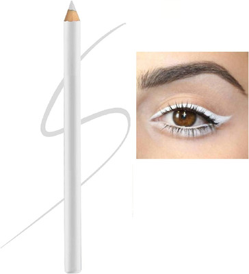 Arcanuy Waterproof Smudge proof Auto White Kajal(white, 1.8 g)