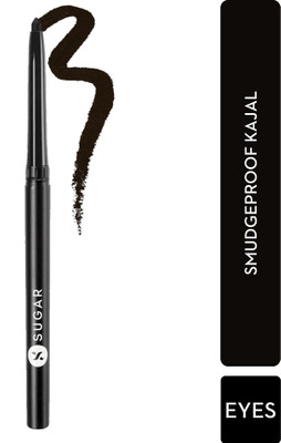 SUGAR Cosmetics Kohl Of Honour Intense Long Stay Kajal, Waterproof,Smudge & Transfer-resistant(Black, 0.3 g)