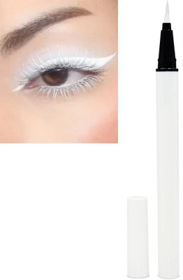 AMOSFIA 24hrs Eyeliner waterproof Long Lasting Smudge Proof Sketch Eyeliner(WHITE, 5 g)