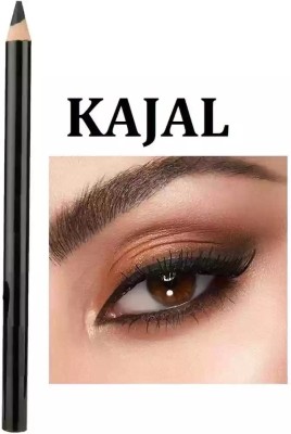 HUZURLU RICH LOOK BLACK PENCIL KAJAL FOR EYE MAKEUP LONG LASTING(black, 2 ml)