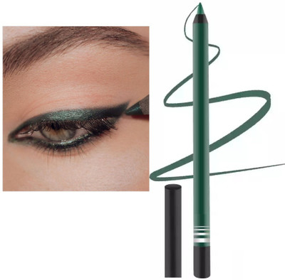 Arcanuy CRAYON KAJAL GREEN COLOR MATTE SMUDGE PROOF(green, 1.5 g)