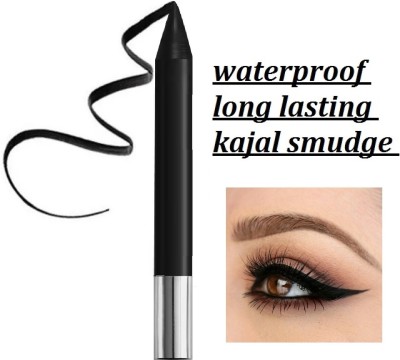 Wonholli Water Resistant, Smudgeproof, Longlasting Kajal(BLACK, 3.2 g)