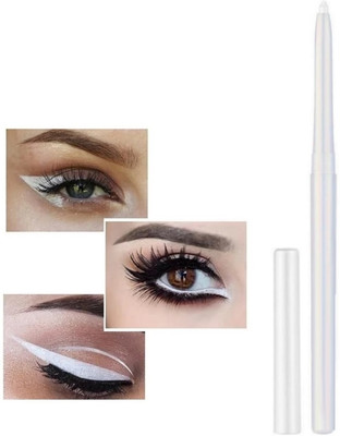 nn Smudge Won't Budge Smooth Matte Glide White Kajal Pen | Long Stay & Waterproof(white, 3 g)