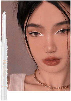 MYEONG MATTE FINISH WATER PROOF & LONG LASTING 2 IN 1 KAJAL(White, 2 g)