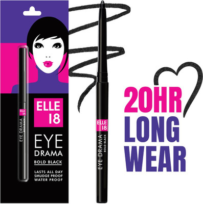 ELLE 18 Kajal Love Combo (Pack of 2)(Black, 0.35 g)