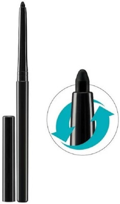 NADJA NEW CRAYON KAJAL DARK BLACK COLOR WITH MATTE FINISH 1.2 g(black)