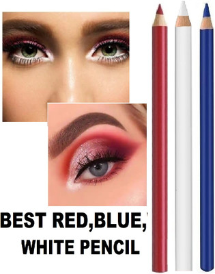 Herrlich PROFESSIONAL KAJAL PENCIL COLOR BEST WATERPROOF FORMULA(MULTICOLOR, 6 g)