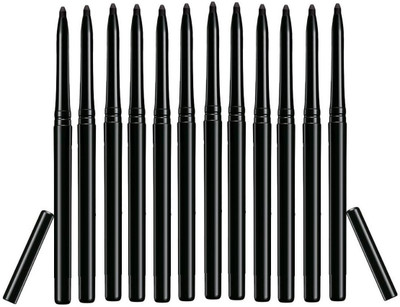 nn Intense Bold Shade Charcoal Black Rotate-able Waterproof Formulated Kajal Combo(jet black, 3 g)