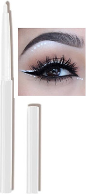 Vyomiris CREAMY WHITE CRAYON KAJAL MATTE SOFT FINISH(WHITE, 2 g)