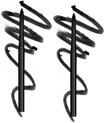 ADJD Bold Black Matte Finish Smudge Proof & Long Lasting Kajal(BLACK, 2 g)