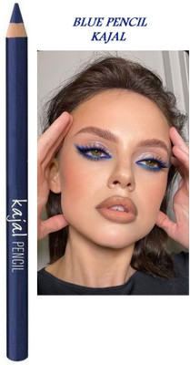 USBK Matte Finish Smudge & Water-proof Blue Pencil Kajal(BLUE, 2 g)