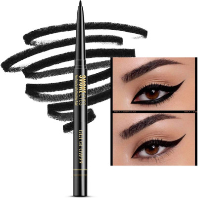 GULGLOW99 24HR Long Stay, Smudge & Water Resistant, Fade Proof(BLACK, 0.35 g)