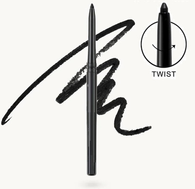 USBK SMUDGE PROOF BLACK CRAYON KAJAL MATTE FINISH 1.2 g(BLACK)
