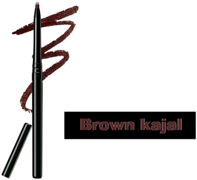 nn kajal | shade brown | waterproof and longlasting | pack of 1(Brown, 0.35 g)