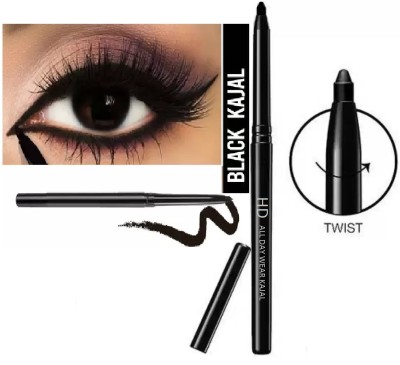 THTC Fade-proof Intense Long Lasting Black Kajal(Intense Black, 2 g)