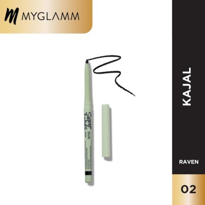 MyGlamm Superfoods Kajal(Raven, 0.35 g)