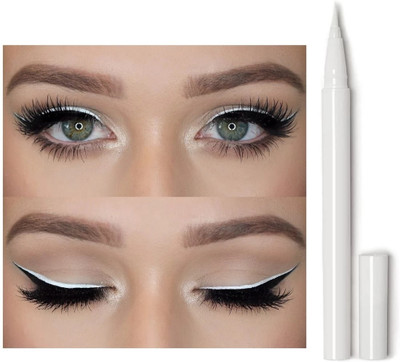 AMOSFIA Long Lasting Smudge Proof Ink Eyeliner(OFF WHITE, 5 g)