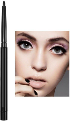 Wonholli One Stroke Smooth Glide Smudgeproof & Fadeproof Kajal(BLACK, 2 g)