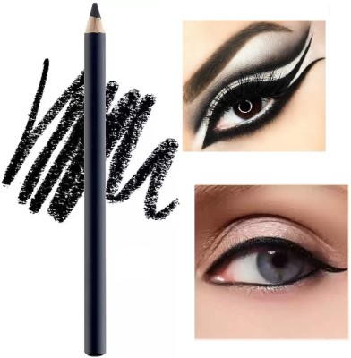 BLUEMERMAID Waterproof, Smudge Proof & Long Lasting Eye Makeup Black Kajal(BLACK, 2 g)