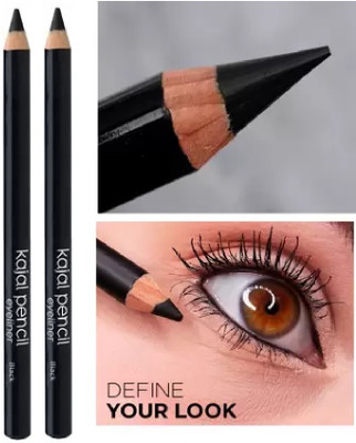 AMOSFIA Long Lasting Quick Apply Black Smooth Waterproof(CHARCOAL, 4 g)