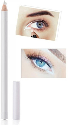 Luster Shine Waterproof & Smudge Proof Intense Kajal Pencil(WHITE, 2 g)