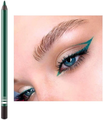 GFSU - GO FOR SOMETHING UNIQUE green pancil kajal |Smooth One Stroke Application Ultra Creamy Texture(green, 2 g)
