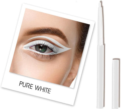 Vyomiris Professional White Eyeliner Highlighter Waterproof Long Lasting 1.5 g(WHITE)