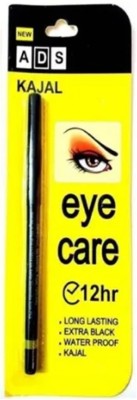 STARKROY kajal Eye Care Long Lasting Extra Black Pack Of 1(Black, 1.2 g)